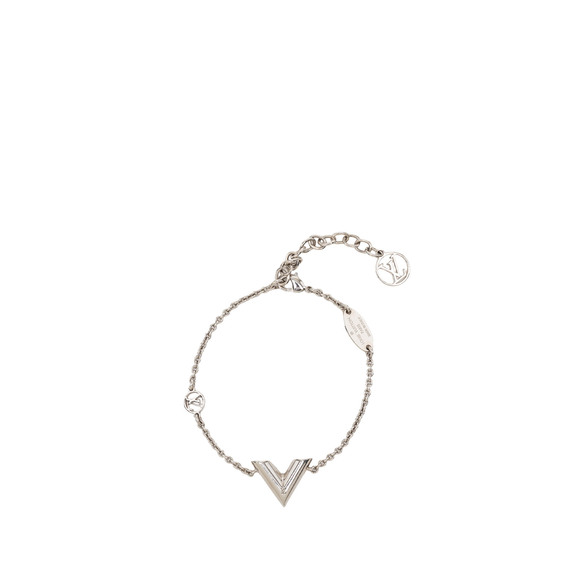 Louis Vuitton Jewelry - Pre-Loved Louis Vuitton Brass Essential V Supple Bracelet